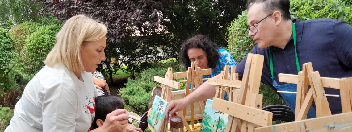 Warsztaty malarskie w plenerze &quot;LATO&quot;