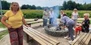 Piknik dla Seniorów na przystani kajakowej